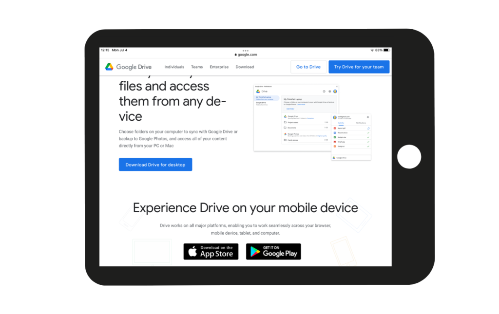 How to install google drive ejr programming